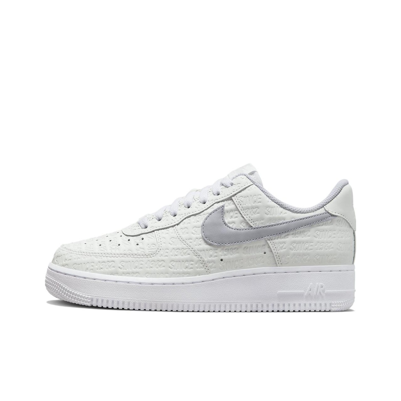 Nike Shoes Air Force 1 - ナイキ エアフォース1 スケートボードシューズ レディース ロートップ メタリックシルバー/ホワイト