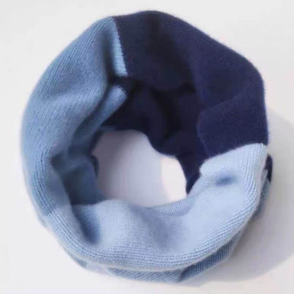 Infinity Scarf Knit - ソフトスプライシングカラーアンダーカラーニットストレッチネックウォーマー防風保温ネックカラー（女性用）