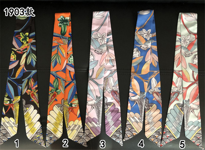 女性用ハチドリ柄スカーフ,高級ブランド,ファインシルクスカー - Ascot Neck Scarf のレビューと価格